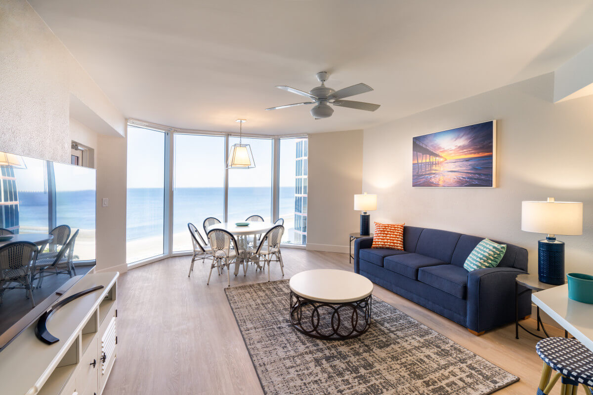 Suite room at Pink Shell Beach Resort
